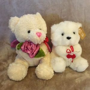 Valentines Bears (set of 2)